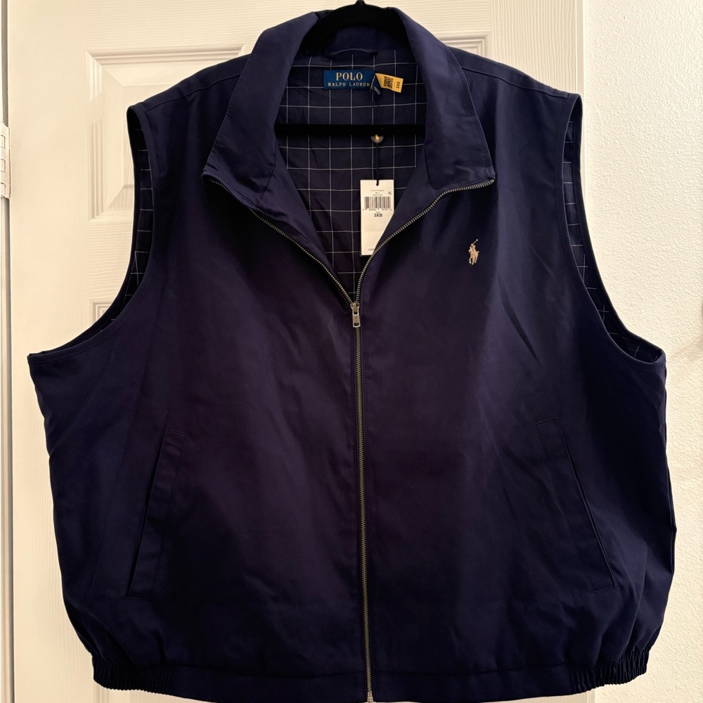 Polo by Ralph Lauren Men's Deep Blue Vest